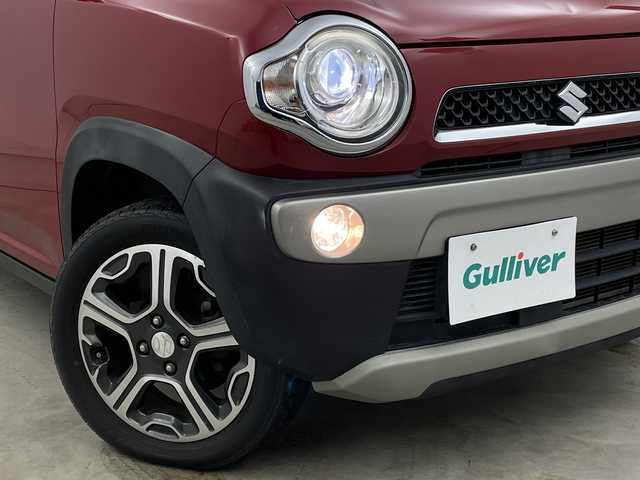 スズキ ハスラー X 新潟県 2017(平29)年 5.7万km フェニックスレッドパール/ブルーイッシュブラックパール ディーラー純正ナビ/(CN-RZ73)/(CD.DVD.SD.フルセグ.Bluetooth)/バックカメラ/革巻きステアリング/ステアリングリモコン/HIDオートライト/スズキセーフティサポート/レーンキープアシスト/ビルトインETC/シートヒーター/プッシュスタート/スマートキー/純正フロアマット