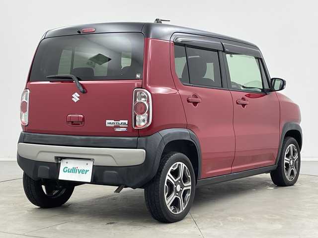 スズキ ハスラー X 新潟県 2017(平29)年 5.7万km フェニックスレッドパール/ブルーイッシュブラックパール ディーラー純正ナビ/(CN-RZ73)/(CD.DVD.SD.フルセグ.Bluetooth)/バックカメラ/革巻きステアリング/ステアリングリモコン/HIDオートライト/スズキセーフティサポート/レーンキープアシスト/ビルトインETC/シートヒーター/プッシュスタート/スマートキー/純正フロアマット