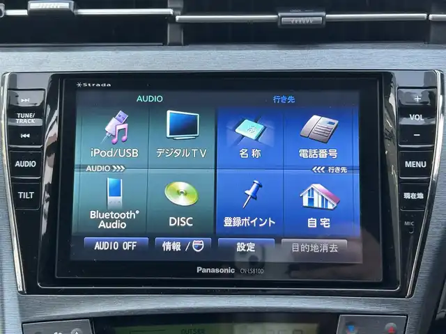 トヨタ プリウス S ツーリングセレ マイコーデ 岡山県 2013(平25)年 11.7万km ブラック (株)IDOMが運営する【じしゃロン岡山店】の自社ローン専用車両です。こちらは現金またはオートローンご利用時の価格です。 自社ローンご希望の方は別途その旨お申し付け下さい/・社外ナビゲーション/・バックカメラ/・ＥＴＣ/・レザーシート