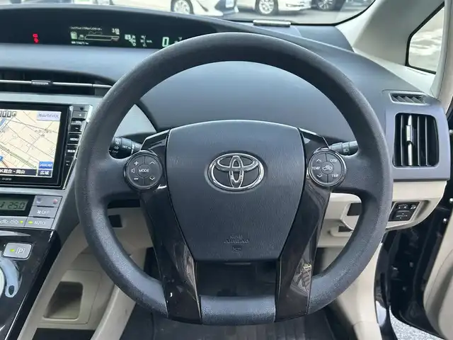 トヨタ プリウス S ツーリングセレ マイコーデ 岡山県 2013(平25)年 11.7万km ブラック (株)IDOMが運営する【じしゃロン岡山店】の自社ローン専用車両です。こちらは現金またはオートローンご利用時の価格です。 自社ローンご希望の方は別途その旨お申し付け下さい/・社外ナビゲーション/・バックカメラ/・ＥＴＣ/・レザーシート