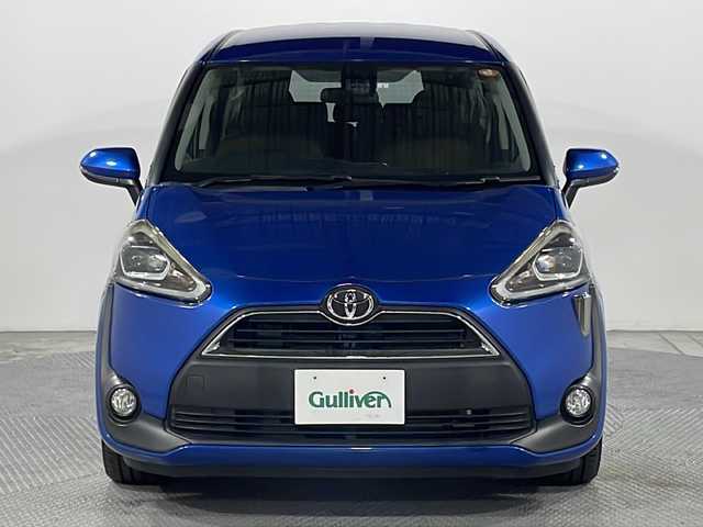 トヨタ シエンタ G 広島県 2017(平29)年 4.2万km コバルトブルーメタリック 純正ナビ　/バックカメラ　/パワースライドドア　/レーンキープアシスト　/オートハイビーム　/オートライト　/衝突軽減ブレーキ　/フルセグ　/ＬＥＤヘッドライト　/ビルトインＥＴＣ　/フォグランプ　/Ｂｌｕｅｔｏｏｔｈ/純正16インチアルミホイール（195/50/R16）/エアバッグ（運転席/助手席）