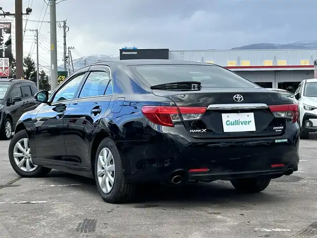 トヨタ マークＸ 250G Four 道南・函館 2015(平27)年 7万km ブラック /社外ＳＤナビ//ワンセグＴＶ//バックカメラ//寒冷地仕様//ワイパーデアイサー//スペアキー//ＥＴＣ//フロアマット//LEDヘッドライト//保証書//取扱説明書