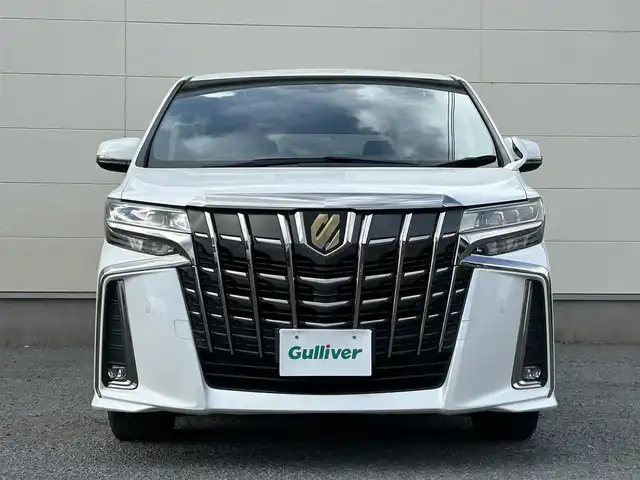 トヨタ アルファード S タイプゴールド 茨城県 2020(令2)年 3.9万km ホワイトパールクリスタルシャイン ワンオーナー/両側パワースライドドア/電動リアゲート/セーフティーセンス/・プリクラッシュセーフティー/・レーンキープアシスト/・レーダークルーズコントロール/・ロードサインアシスト/・アダプティブハイビームシステム/純正フリップダウンモニタ/純正DAナビあり（MOP）契約可能/バックモニタ/ハーフレザーシート/純正18インチAW/LEDヘッドライト/取扱説明書/保証書/スマートキー