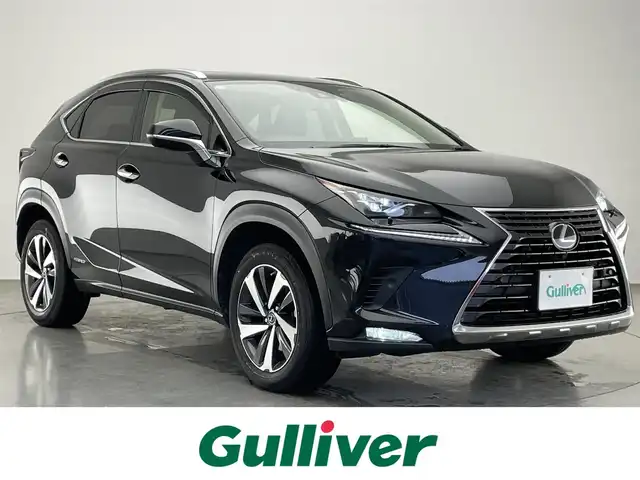 レクサス ＮＸ 300h Iパッケージ 愛知県 2021(令3)年 3.2万km グラファイトブラックガラスフレーク 純正ナビ　地デジＴＶ　Ｂｌｕｅｔｏｏｔｈ　バックカメラ　ムーンルーフ　黒レザーシート　シートヒーター　ステアリグヒーター　電動リアゲート　ルーフレール　衝突軽減　追従クルコン　コーナーセンサー　純正ドラレコ　AC100V電源　禁煙