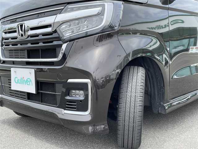 ホンダ Ｎ ＢＯＸ L ターボ 佐賀県 2021(令3)年 3万km プレミアムグラマラスブロンズP ホンダセンシング/衝突軽減ブレーキ/誤発信抑制機能/後方誤発信抑制機能/アダプティブクルーズコントロール/レーンキープアシストシステム/路外逸脱抑制機能/純正8型ナビゲーション【VXU-217NBi】/AM FM CD DVD Bluetooth フルセグテレビ/USB/バックカメラ/前後ドライブレコーダー/両側パワースライドドア/ターボ/ステアリングリモコン/革巻きステアリング/ハーフレザーシート/シートヒーター/純正フロアマット/純正15インチアルミホイール/プッシュスタート/スマートキー/後席サンシェード/ドアバイザー