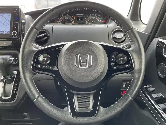 ホンダ Ｎ ＢＯＸ L ターボ 佐賀県 2021(令3)年 3万km プレミアムグラマラスブロンズP ホンダセンシング/衝突軽減ブレーキ/誤発信抑制機能/後方誤発信抑制機能/アダプティブクルーズコントロール/レーンキープアシストシステム/路外逸脱抑制機能/純正8型ナビゲーション【VXU-217NBi】/AM FM CD DVD Bluetooth フルセグテレビ/USB/バックカメラ/前後ドライブレコーダー/両側パワースライドドア/ターボ/ステアリングリモコン/革巻きステアリング/ハーフレザーシート/シートヒーター/純正フロアマット/純正15インチアルミホイール/プッシュスタート/スマートキー/後席サンシェード/ドアバイザー