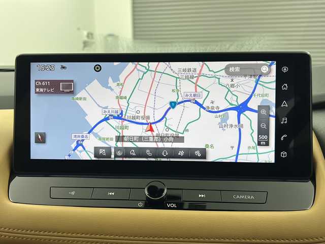 日産 エクストレイル G e－4ORCE 三重県 2023(令5)年 3.3万km ブリリアントホワイトパール/スーパーブラック 2トーン 禁煙車　/純正ナビ　/全方位カメラ　/プロパイロット　/サンルーフ　/BOSEサウンド/パワーバックドア　/フルセグＴＶ　/全席シートヒーター　/ハンドルヒーター　/フルレザー　/デジタルインナーミラー　/ＢＳＭ　/ルーフレール　/４ＷＤ　/ＨＵＤ