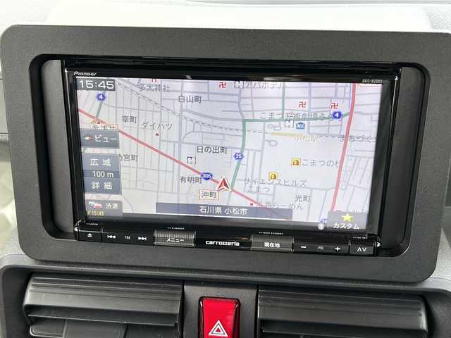 ダイハツ タント X ターボ 石川県 2020(令2)年 8.1万km ホワイト ４ＷＤ/ETC /ドラレコ前後 /バックカメラ /メモリナビ〔AVIC-RZ003〕/（Bluetooth/FM/AM）/パワースライドドア/D席/N席シートヒーター　/LEDライト/プッシュスタート/アイドリングストップ