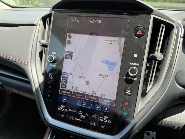 スバル レヴォーグ 1．8STIスポーツ EX 兵庫県 2021(令3)年 2.2万km クリスタルブラックシリカ ワンオーナー/本革シート＆パワーシート＆シートヒーター/メーカーナビ/フルセグTV/バック＆サイドモニター/ETC/パワーバックドア/アイサイトX/レーダークルーズ/レーンキープアシスト