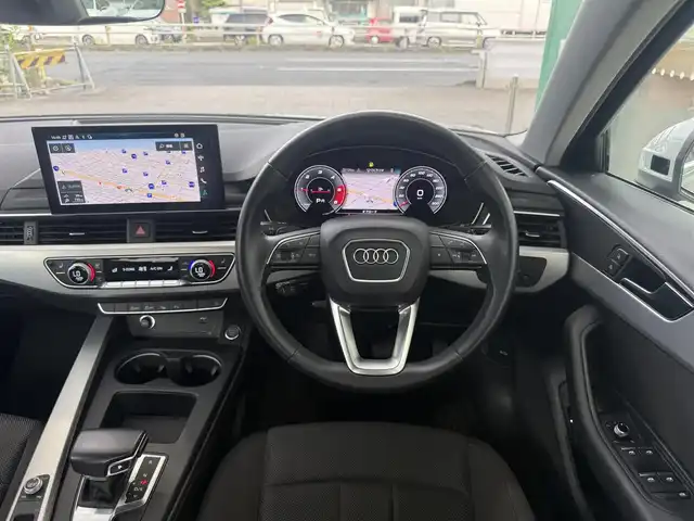 アウディ Ａ４ 35TDI アドバンスド 愛知県 2022(令4)年 2.1万km グレイシアホワイトメタリック /禁煙//正規ディーラー車//ディーラー記録簿//MMIナビ//AppleCarPlay/AndroidAuto//AM/FM/USB/BT//バーチャルコックピットプラス//全方位カメラ//純正17AW//アウディプレセンスシティ//アウディプレセンスリア//ACC//アウディアクティブレーンアシスト//アウディサイドアシスト//アウディパーキングシステム//トラフィックジャムアシスト//パーキングアシスト//ビルトインETC2.0//シートヒーター//パワーシート//革巻きステアリング//ステアリングスイッチ//パドルシフト//電動格納ウィンカーミラー//LEDオートライト//フォグランプ//アイドリングストップ//電動パーキング//横滑り防止//アンビエントライト//ISOFIX//純正ラバーマット//スマートキー//プッシュスタート//保証書//取扱説明書//スペアキー