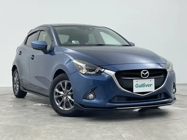 マツダ デミオ 13S ツーリング 三重県 2017(平29)年 4.9万km エターナルブルーマイカ シティーブレーキサポート/マツダコネクトナビ/フルセグＴＶ　ＤＶＤ/Bluetoothオーディオ/バックカメラ/ETC2.0/ヘッドアップディスプレイ/ブラインドスポットモニター/シートヒーター/LEDヘッドライト/フォグライト/純正エアロ/15インチアルミホイール/スマートキー/フロアマット