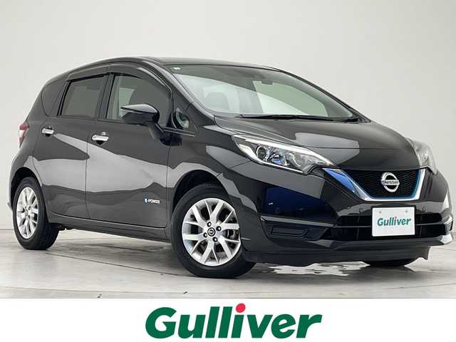 日産 ノート e－パワー X 愛知県 2019(令1)年 2.5万km スーパーブラック エマージェンシーブレーキ/踏み間違えブレーキ/SDナビ/フルセグ/ドライブレコーダー/コーナーセンサー/ETC/スマートキー/プッシュスタート