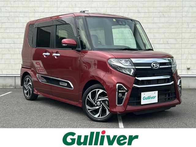 ダイハツ タント カスタム RS スタイルセレクション 栃木県 2020(令2)年 5.1万km ファイアークォーツレッドM 純正ナビ/フルセグＴＶ/Ｂｌｕｅｔｏｏｔｈ/ＵＳＢ入力端子/ＥＴＣ/ドライブレコーダー/アラウンドビューモニター/両側パワースライドドア/クルーズコントロール/ハーフレザーシート/シートヒーター/コーナーセンサー/ABS/横滑り防止機能/盗難防止装置/アイドリングストップ/衝突被害軽減システム/LEDヘッドライト
