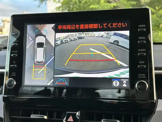 トヨタ カローラ クロス ハイブリッド S 岡山県 2022(令4)年 3.3万km スパークリングブラックパールクリスタルシャイン 純正9インチディスプレイオーディオ/AM、FM、Bluetooth、AppleCarplay/AndroidAuto、フルセグTV、CD、DVD/バックカメラ/ビルトインETC/前後ドライブレコーダー　ZDR016/トヨタセーフティセンス/・プリクラッシュセーフティ/・オートマチックハイビーム/・ロードサインアシスト/・レーントレーシングアシスト/・レーダークルーズコントロール/・先行車発進告知機能/・ブラインドスポットモニター/・パーキングサポートブレーキ/ブレーキホールド/電動パーキングブレーキ