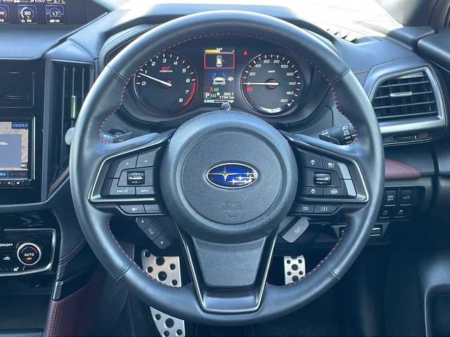 スバル フォレスター STIスポーツ 三重県 2023(令5)年 1.8万km クリスタルブラックシリカ メーカーオプション/・パワーバックドア/アイサイトコアテクノロジー/・プリクラッシュブレーキ/・後退時ブレーキアシスト/・AT誤発進抑制機能/・AT誤後進抑制制御/・ツーリングアシスト/・全車速追従機能付クルーズコントロール/・定速クルーズコントロール/・車線逸脱抑制/車線逸脱警報/・ふらつき警報/・先行車発進お知らせ機能/・緊急時プリクラッシュステアリング/アイサイトセーフティプラス(運転支援)/・スバルリアビークルディクション/・アダプティブドライビングビーム/アイサイトセーフティプラス(視界拡張)/・フロントビューモニター/・スマートリアビューミラー/1オーナー/4WD/ターボ/純正SDナビ/フルセグTV/【CD/DVD/SD/Bluetooth/USB】/フロント/サイド/バックカメラ/ETC/ドライブレコーダー/パドルシフト/ワイヤレス充電/レザーシート/D/N席パワーシート/全席シートヒーター/ステアリングヒーター/オートライト/ステアリング連動LEDヘッドランプ/LEDフロントフォグランプ/225/55R18インチ純正AW/プッシュスタート/スマートキー/スペアキー/フロアマット