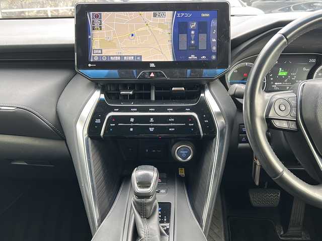 トヨタ ハリアー ハイブリッド Z 岐阜県 2020(令2)年 3.3万km プレシャスブラックパール 登録時走行距離32221km/モデリスタエアロ/純正ディスプレイオーディオ/フルセグTV・Bluetooth/JBLプレミアムサウンド/デジタルインナーミラー/パノラミックビューモニター/ハーフレザーシート/ETC/ブラインドスポットモニター/レーダークルーズコントロール/レーンキープアシスト/パワーバックドア/コーナーセンサー/LEDヘッドライト/オートライト/オートハイビーム/純正アルミホイール/ドアバイザー/スマートキー/純正フロアマット