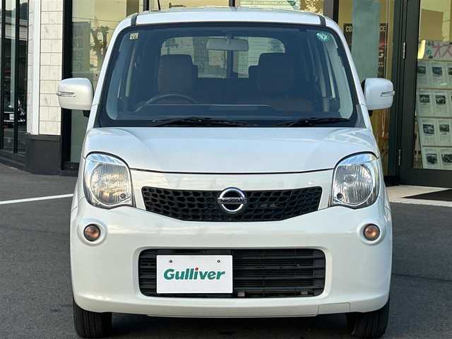 日産 モコ X 愛媛県 2014(平26)年 4.2万km スノーパールホワイト 純正7型ナビ【MM314D-A】/CD/DVD/Bluetooth/ワンセグTV/バックカメラ/ビルトインETC/プッシュスタート/電動格納ミラー/フロアマット/ドアバイザー/アイドリングストップ