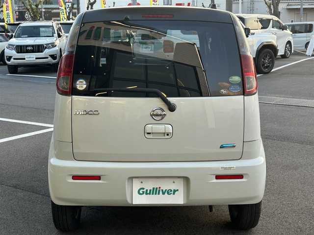 日産 モコ X 愛媛県 2014(平26)年 4.2万km スノーパールホワイト 純正7型ナビ【MM314D-A】/CD/DVD/Bluetooth/ワンセグTV/バックカメラ/ビルトインETC/プッシュスタート/電動格納ミラー/フロアマット/ドアバイザー/アイドリングストップ