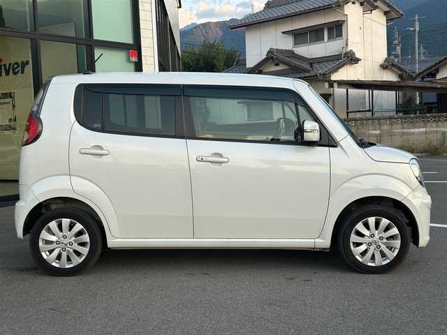 日産 モコ X 愛媛県 2014(平26)年 4.2万km スノーパールホワイト 純正7型ナビ【MM314D-A】/CD/DVD/Bluetooth/ワンセグTV/バックカメラ/ビルトインETC/プッシュスタート/電動格納ミラー/フロアマット/ドアバイザー/アイドリングストップ