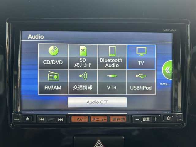日産 モコ X 愛媛県 2014(平26)年 4.2万km スノーパールホワイト 純正7型ナビ【MM314D-A】/CD/DVD/Bluetooth/ワンセグTV/バックカメラ/ビルトインETC/プッシュスタート/電動格納ミラー/フロアマット/ドアバイザー/アイドリングストップ