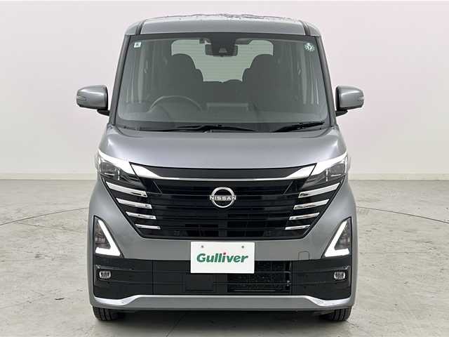日産 ルークス HWS X プロパイロットED 宮城県 2023(令5)年 6.6万km チタニウムグレーメタリック 禁煙車/プロパイロット/エマージェンシーブレーキ/車線逸脱警報/車線逸脱防止支援システム/先行車発進お知らせ/速度標識表示/道路標識表示/ソナー/インテリジェントルームミラー/純正7インチナビ/（BT.SD.AM.FM.CD.USB）/アラウンドビューモニター/フルセグテレビ/ビルトインETC/両側パワースライドドア/ハンズフリースライドドア/電動パーキングブレーキ/AUTOHOLD/前席シートヒーター/ステアリングヒーター/革巻きステアリング/ステアリングスイッチ/プッシュスタート/スマートキー（2本）/ロールサンシェード/シートバックテーブル/純正フロアマット/LEDヘッドライト/LEDフォグランプ/純正14インチアルミホイール/横滑り防止機能/アイドリングストップ