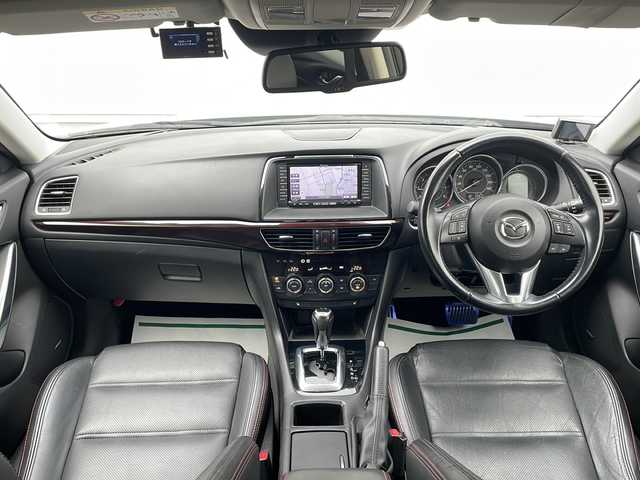 マツダ アテンザ セダン XD Lパッケージ 山形県 2014(平26)年 6.9万km ブルーリフレックスマイカ 禁煙車/スマートブレーキサポート/レーダークルーズコントロール/ブラインドスポットモニター/BOSEサウンド/レザーシート/パワーシート/シートヒーター/純正ナビ(CD.DVD.BT.SD.USB.AUX)/バックカメラ/フルセグ/ドライブレコーダー/パドルシフト/キセノンライト/マツダスピードオルガンペダル/プッシュスタート/スマートキー