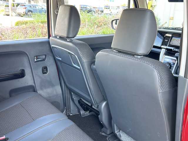 スズキ ハスラー J ブラックインテリアパッケージ 静岡県 2019(令1)年 5.6万km フェニックスレッドパール/ホワイト2トーンルーフ 社外ナビ（AM FM Bluetooth USB iPod SD）/ヒーテッドドアミラー/ハーフレザーシート/D＋N席シートヒーター/デュアルカメラブレーキサポート/純正アルミホイール/純正フロアマット/プッシュスタート/スマートキー/ステアリングリモコン/アイドリングストップ/キノセンヘッドライト/パワーステアリング/パワーウィンドウ