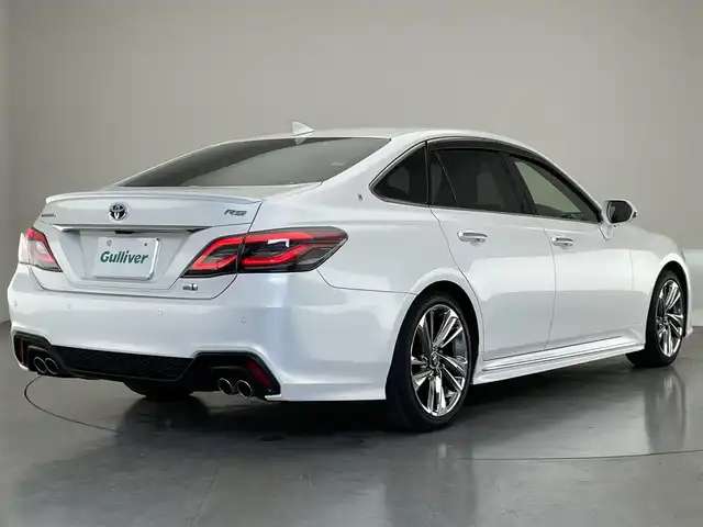 トヨタ クラウン ハイブリッド RS アドバンス 愛知県 2021(令3)年 3.8万km プレシャスホワイトパール 純正１２．３型ナビ　ムーンルーフ　全方位カメラ　デジタルインナミラー　フルセグTV　BT　DVD　黒革　シートヒーター　シートベンチレーション　ＢＳＭ　ＡＣ１００Ｖ　ＥＴＣ２．０　セーフティセンス　衝突軽減　追従クルコン　ＬＥＤオートライト　コーナーセンサー　禁煙車