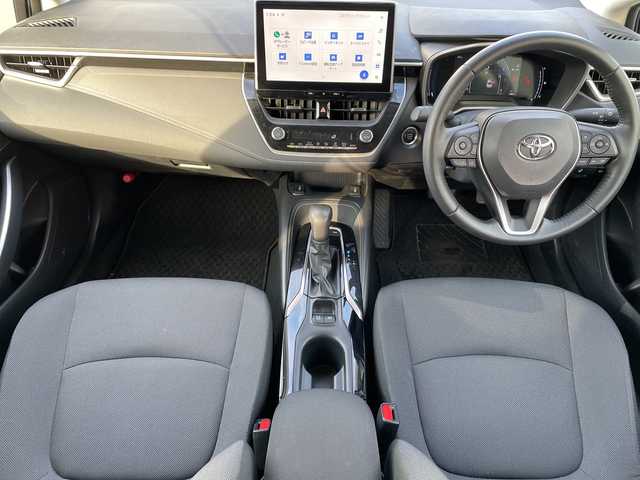 トヨタ カローラ G 神奈川県 2023(令5)年 1.4万km プラチナホワイトパールマイカ 純正ナビ/フルセグTV/Bluetooth/ＥＴＣ/追従式クルーズコントロール/バックカメラ/ＭＴモード付ＡＴ/前後コーナーセンサー/クリアランスソナー/レーンキープアシスト/前席シートヒーター/オートマチックハイビーム/オートライト/横滑り防止装置/盗難防止装置/衝突被害軽減システム/ABS