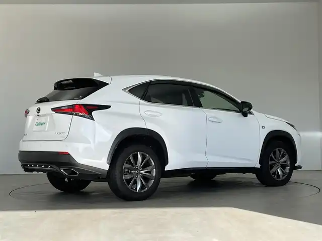 レクサス ＮＸ 300 Fスポーツ 埼玉県 2018(平30)年 5.2万km ホワイトノーヴァガラスフレーク Fスポーツ/純正メモリーナビ/フルセグTV/バックカメラ/LEDライト/プリクラッシュセーフティ/レーンディパーチャーアラート/オートマチックハイビームアシスト/アイドリングストップ/レーダークルーズ/大型ムーンルーフ/ETC/レザーシート/シートヒーター/パワーシート/ステアリングヒーター/パワーバックドア/スマートキー/プッシュスタート