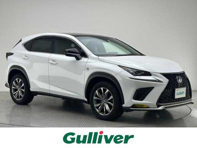 レクサス ＮＸ 300 Fスポーツ 兵庫県 2018(平30)年 5.2万km ホワイトノーヴァガラスフレーク Fスポーツ/純正メモリーナビ/フルセグTV/バックカメラ/LEDライト/プリクラッシュセーフティ/レーンディパーチャーアラート/オートマチックハイビームアシスト/アイドリングストップ/レーダークルーズ/大型ムーンルーフ/ETC/レザーシート/シートヒーター/パワーシート/ステアリングヒーター/パワーバックドア/スマートキー/プッシュスタート