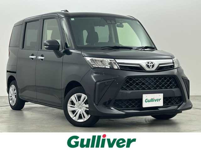 トヨタ ルーミー G 福岡県 2020(令2)年 2.8万km ブラックマイカメタリック 純正ナビ（ＢＴ，ＴＶ）　/バックカメラ　/ビルトインＥＴＣ　/前方ドライブレコーダー　/コーナーセンサー　/衝突被害軽減ブレーキ　/アイドリングストップ　/両側電動スライドドア　/プッシュスタート　/純正フロアマット