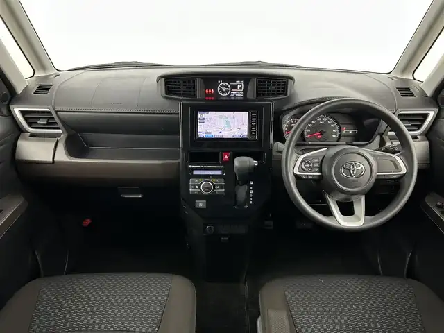 トヨタ ルーミー G 福岡県 2020(令2)年 2.8万km ブラックマイカメタリック 純正ナビ（ＢＴ，ＴＶ）　/バックカメラ　/ビルトインＥＴＣ　/前方ドライブレコーダー　/コーナーセンサー　/衝突被害軽減ブレーキ　/アイドリングストップ　/両側電動スライドドア　/プッシュスタート　/純正フロアマット