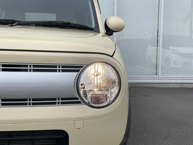 スズキ ラパン G 神奈川県 2021(令3)年 2.5万km シフォンアイボリーM ・社外ＳＤナビ　/・バックカメラ　/・フルセグＴＶ/・Ｂｌｕｅｔｏｏｔｈ　/・ＤＶＤ　ＣＤ　/・シートヒーター（運転席）/・スズキセーフティーサポート　/・コーナーセンサー前後　/・スマートキー　/・プッシュスタート　/・ＵＶカットガラス