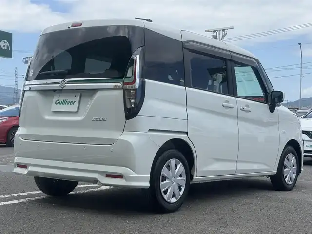 スズキ ソリオ G 徳島県 2023(令5)年 0.5万km ピュアホワイトP ワンオーナー/純正ナビ【CN-RZ876】/片側パワースライドドア/純正フロアマット/衝突被害軽減システム/レーンキープアシスト/オートマチックハイビーム/横滑り防止装置/盗難防止装置/後ろコーナーセンサー/ETC/バックカメラ/スマートキー/プッシュスタート