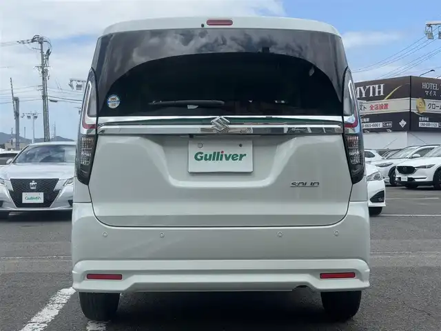 スズキ ソリオ G 徳島県 2023(令5)年 0.5万km ピュアホワイトP ワンオーナー/純正ナビ【CN-RZ876】/片側パワースライドドア/純正フロアマット/衝突被害軽減システム/レーンキープアシスト/オートマチックハイビーム/横滑り防止装置/盗難防止装置/後ろコーナーセンサー/ETC/バックカメラ/スマートキー/プッシュスタート