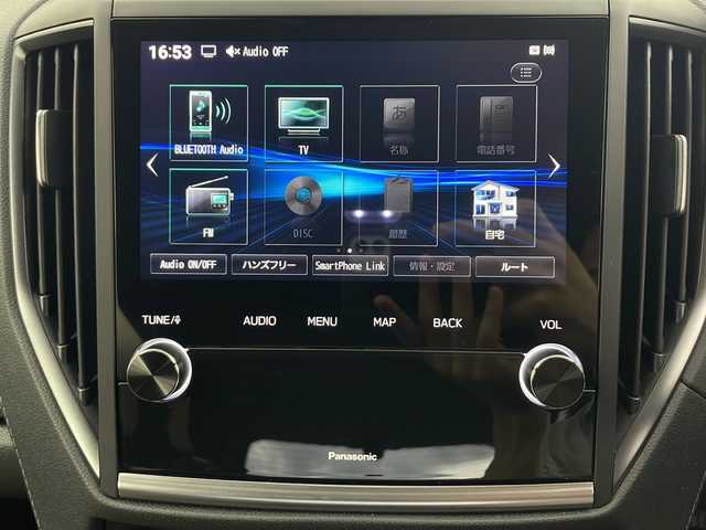 スバル フォレスター STIスポーツ 秋田県 2024(令6)年 0.9万km クリスタルブラックシリカ 4WD/メーカーOPナビ　/フルセグＴＶ/BT/CD/DVD/HDMI/アイサイト　/レーダークルーズコントロール　/ブラインドスポットモニター　/パドルシフト/エマージェンシーレーンキープアシスト/横滑り防止装置/ドライバーモニタリングシステム/後退時ブレーキアシスト/プリクラッシュブレーキ/バックカメラ　/純正前後ドライブレコーダー/ＥＴＣ　/全席シートヒーター/ステアリングヒーター　/運転席パワーシート/社外レーダー/純正AW付きスタッドレスタイヤ積み込み/LEDヘッドライト/フォグランプ