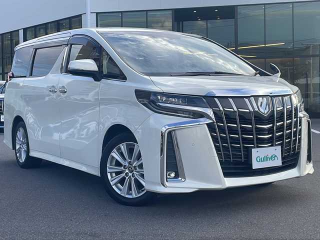 トヨタ アルファード S Aパッケージ 長野県 2018(平30)年 1.4万km ラグジュアリーホワイトパールクリスタルシャインガラスフレーク 純正９インチナビ/Bluetooth Audio/フルセグテレビ/バックカメラ/純正１８インチアルミホイール/クルーズコントロール（追従可能）/レーンディパーチャーアラート/オートマチックハイビーム/両側電動スライドドア/プリクラッシュセーフティ/ドライブレコーダー/ビルドインＥＴＣ/バックカメラ/ＬＥＤヘッドライト/純正フロアマット/プッシュスタート/オートライト/ドアバイザー/スマートキー/横滑り防止機能/盗難防止機能