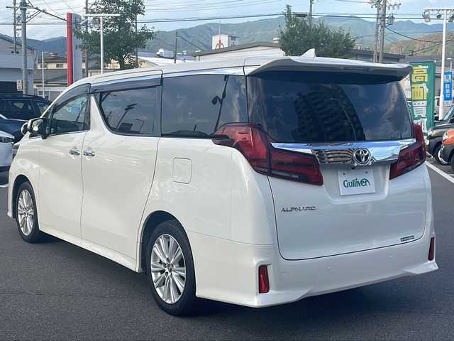 トヨタ アルファード S Aパッケージ 長野県 2018(平30)年 1.4万km ラグジュアリーホワイトパールクリスタルシャインガラスフレーク 純正９インチナビ/Bluetooth Audio/フルセグテレビ/バックカメラ/純正１８インチアルミホイール/クルーズコントロール（追従可能）/レーンディパーチャーアラート/オートマチックハイビーム/両側電動スライドドア/プリクラッシュセーフティ/ドライブレコーダー/ビルドインＥＴＣ/バックカメラ/ＬＥＤヘッドライト/純正フロアマット/プッシュスタート/オートライト/ドアバイザー/スマートキー/横滑り防止機能/盗難防止機能