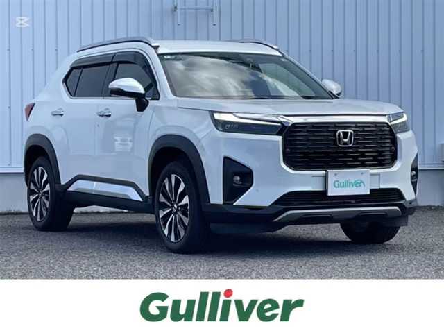 ホンダ ＷＲ－Ｖ Z+ 熊本県 2024(令6)年 0.5万km プラチナホワイトパール 純正ナビ/・AM/FM/BT/USB/・フルセグTV/・バックカメラ/ホンダセンシング/・衝突軽減ブレーキ/・先行車発進お知らせ/・路外逸脱抑制機能/・アダプティブクルーズコントロール/・車線維持支援システム/・踏み間違い防止装置/・先行車発進お知らせ/・標識認識機能/・オートハイビーム/ハーフレザーシート/ETC/前後ドライブレコーダー/革巻きステアリング/ステアリングスイッチ/パドルシフト/ルーフレール/純正フロアマット/電動格納ミラー/ウインカーミラー/フォグランプ/ドアバイザー/プッシュスタート