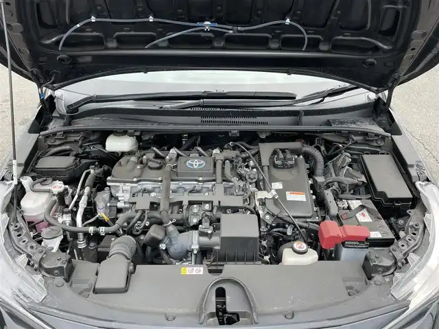 トヨタ カローラツーリング ハイブリッド ダブルバイビー 群馬県 2020(令2)年 7万km ブラックマイカ ＴＲＤエアロ　/純正8インチナビ/バックカメラ/フルセグ・Ｂｌｕｅｔｏｏｔｈ/レイズＡＷ/ハーフレザー/ドライブレコーダー/レーンアシスト/コーナーセンサー/スマートキー２本　/純正ＡＷ付冬タイヤ車載
