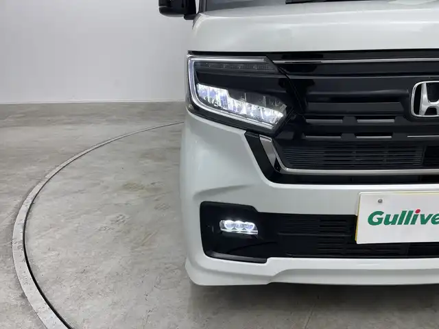 ホンダ Ｎ ＢＯＸ カスタム L スタイル+ブラック 群馬県 2023(令5)年 2.5万km プラチナホワイトパール 8型ナビ　バックカメラ　衝突被害軽減ブレーキ　前席シートヒーター　両側電動スライドドア　ビルトインETC フルセグTV アダプティブクルーズコントロール　レーンキープアシスト　スマートキー　禁煙車