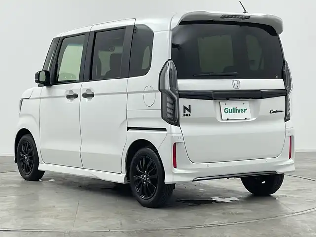 ホンダ Ｎ ＢＯＸ カスタム L スタイル+ブラック 群馬県 2023(令5)年 2.5万km プラチナホワイトパール 8型ナビ　バックカメラ　衝突被害軽減ブレーキ　前席シートヒーター　両側電動スライドドア　ビルトインETC フルセグTV アダプティブクルーズコントロール　レーンキープアシスト　スマートキー　禁煙車