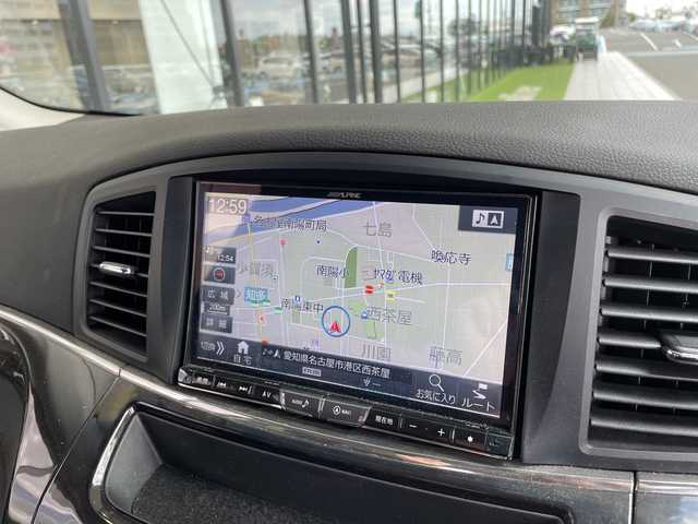 日産 エルグランド 250ハイウェイスターS 愛知県 2018(平30)年 4.4万km ファントムブラック 8型ナビ/フルセグ/バックカメラ/両側パワースライドドア/フリップダウンモニター/リアオートエアコン/ステアリングスイッチ/スマートキー/プッシュスタート
