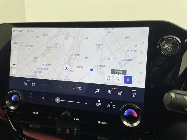 レクサス ＮＸ 350h Fスポーツ 埼玉県 2023(令5)年 3.6万km ホワイトノーヴァガラスフレーク ムーンルーフ　純正１４インチナビ　パノラミックビューモニター　ＢＳＭ　ＨＵＤ　赤レザー　レーダークルーズ　デジタルインナーミラー　ビルトインＥＴＣ２．０　ＡＣ１００Ｖ　オレンジキャリパー　ＬＥＤライト