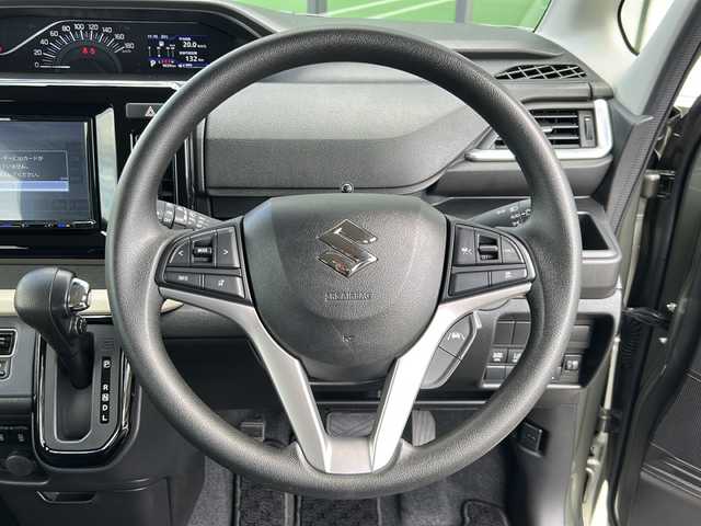 スズキ ソリオ HV MX 岐阜県 2023(令5)年 0.9万km タフカーキパールメタリック 登録時走行距離9039km/純正８型メモリーナビ/Bluetoothオーディオ/フルセグＴＶ/バックカメラ/片側パワースライドドア/禁煙車/レーダークルーズコントロール/レーンキープアシスト/前方ドライブレコーダー/後方コーナーセンサー/シートヒーター/純正15インチアルミホイール/オートライト/ETC/USB充電ポート/純正フロアマット/プッシュスタート/スマートキー/スペアキー/ドアバイザー