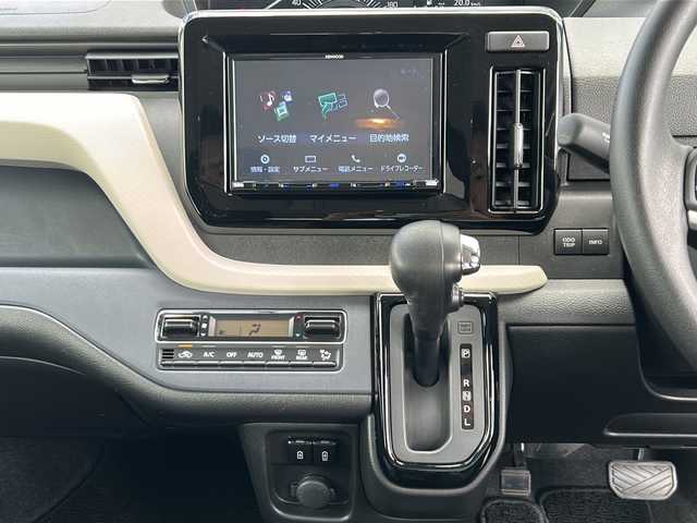 スズキ ソリオ HV MX 岐阜県 2023(令5)年 0.9万km タフカーキパールメタリック 登録時走行距離9039km/純正８型メモリーナビ/Bluetoothオーディオ/フルセグＴＶ/バックカメラ/片側パワースライドドア/禁煙車/レーダークルーズコントロール/レーンキープアシスト/前方ドライブレコーダー/後方コーナーセンサー/シートヒーター/純正15インチアルミホイール/オートライト/ETC/USB充電ポート/純正フロアマット/プッシュスタート/スマートキー/スペアキー/ドアバイザー