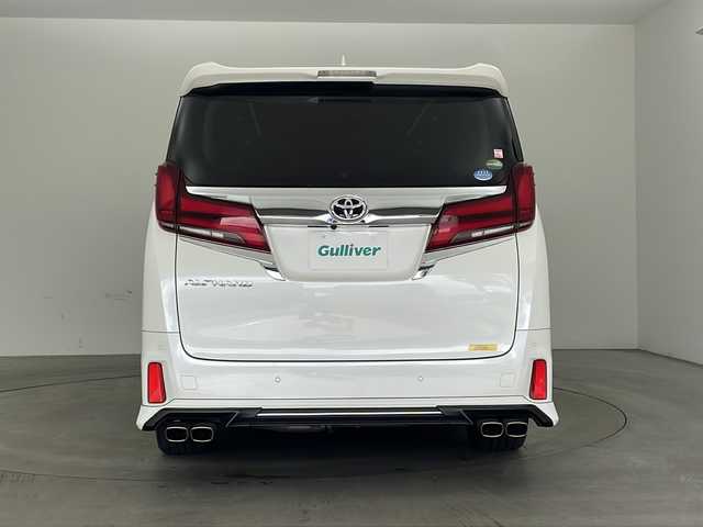 トヨタ アルファード S Aパッケージ 兵庫県 2018(平30)年 3.9万km ホワイトパールクリスタルシャイン ・純正SDナビ（NSZT-Y68T）/・AM/FM/CD/DVD/・Bluetooth接続/・フルセグTV/・バックカメラ/・ビルトインETC/・両側パワースライドドア/・電子パーキングブレーキ/・オートホールド/・トヨタセーフティセンス/・プリクラッシュセーフティ/・レーンキープアシスト/・クリアランスソナー/・ロードサインアシスト/・レーダークルーズコントロール/・オートマチックハイビーム/・横滑り防止装置/・前方ドライブレコーダー/・TRDエアロ（フロント、サイド、リア）/・オットマン/・LEDヘッドランプ/・オートライト/・フォグランプ/・純正フロアマット/・純正アルミホイール