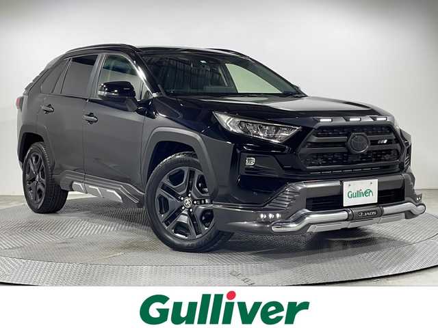 トヨタ ＲＡＶ４ アドベンチャー 広島県 2022(令4)年 3万km アティチュードブラックマイカ 禁煙車/純正10.5型ナビ/バックカメラ/ＡＯＳエアロ/ムーンルーフ/ブラインドスポットモニター/ＡＬＰＩＮＥリフトアップスピーカー/レーダークルーズコントロール/ステアリングヒーター/ＥＴＣ２．０/ＬＥＤヘッドライト/エアバッグ(運転席/助手席/サイド/カーテン)/純正19インチアルミホイール(235/55/R19)