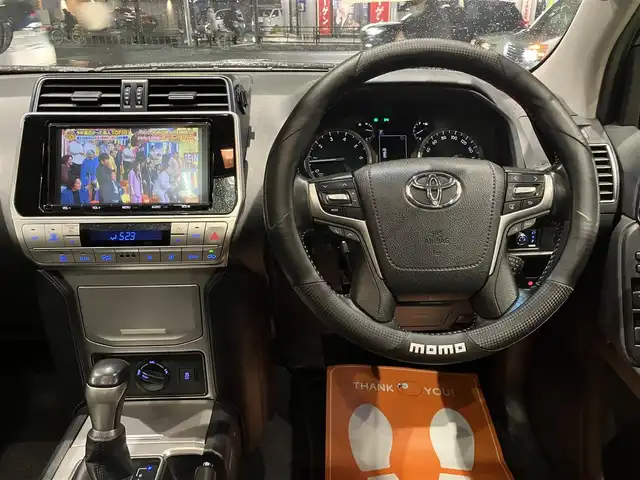 トヨタ ランドクルーザー プラド TX Lパッケージ 神奈川県 2018(平30)年 9.1万km ブラック ワンオーナー/新車保証書/取扱説明書/セーフティセンス/・プリクラッシュセーフティシステム/・レーンディパーチャーアラート/・オートマチックハイビーム/・レーダークルーズコントロール/モデリスタエアロ/ルーフレール付き/純正ナビ・フルセグTV/CD・DVDビデオ・Bluetooth/HDMI/バックカメラ/サンルーフ/レザーシート/前席快適温熱シート/パワーシート/3列目電動格納シート/ビルトインETC2.0/LEDヘッドライト/社外20インチアルミホイール